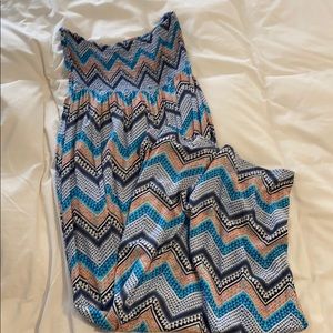 Strapless Maxi Dress